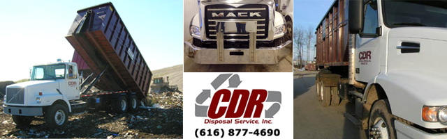 Dumpster rentals in Grand Rapids, Muskegon and Kalamazoo