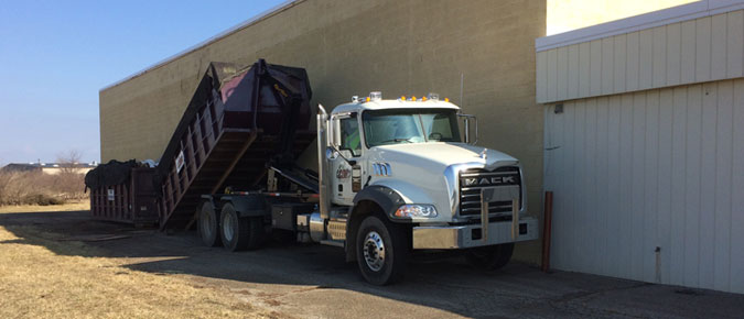 CDR Disposal Service dumpster rentals in Grand Rapids, Kalamazoo, and all of West Michigan.