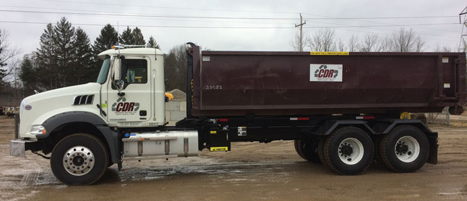 Dumpster rental in Kalamazoo MI from CDR Disposal